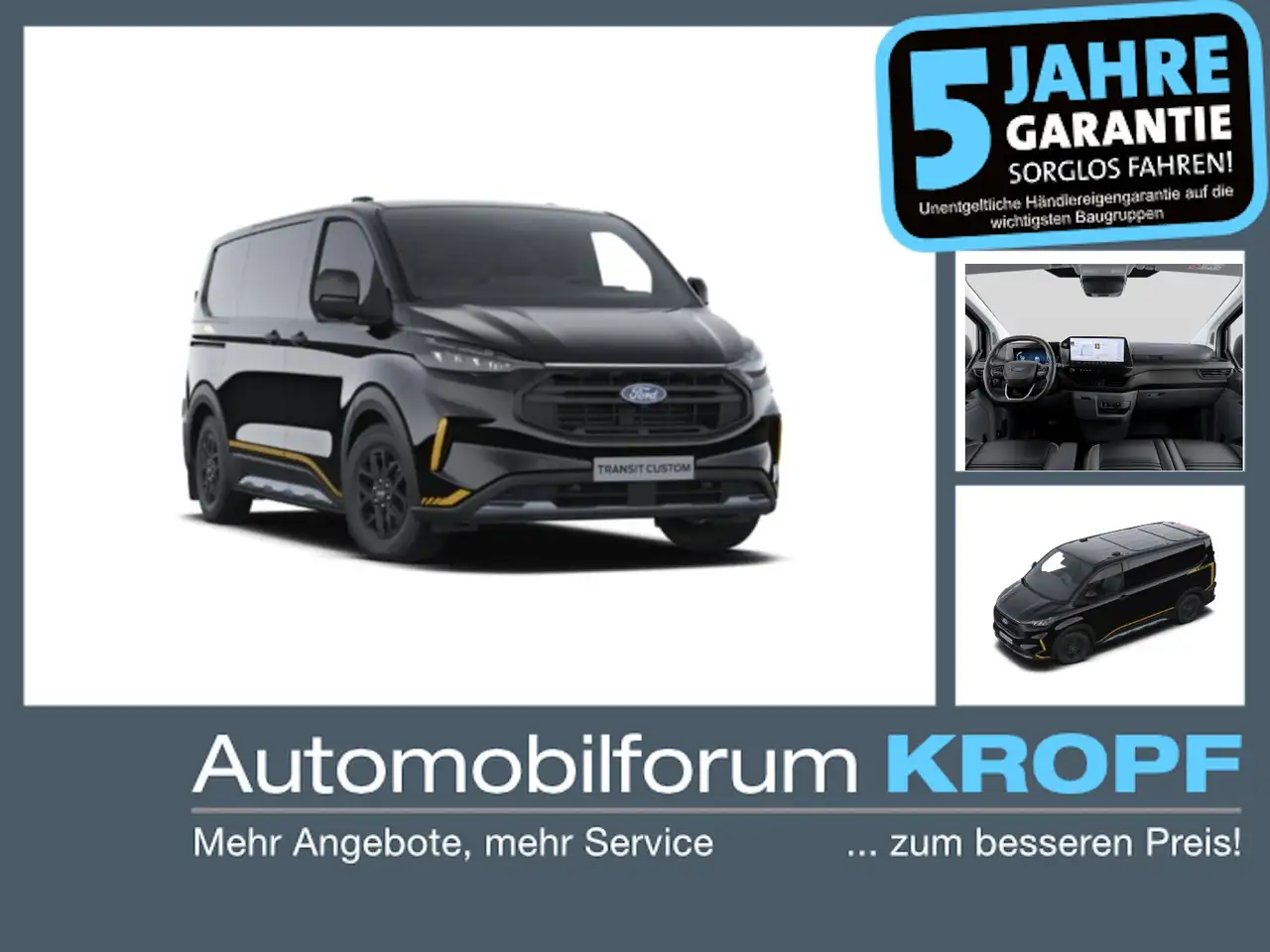 Ford Transit Custom Kasten Trail 320 L1 AWD NAV*ACC*360 — photo 1 of 12