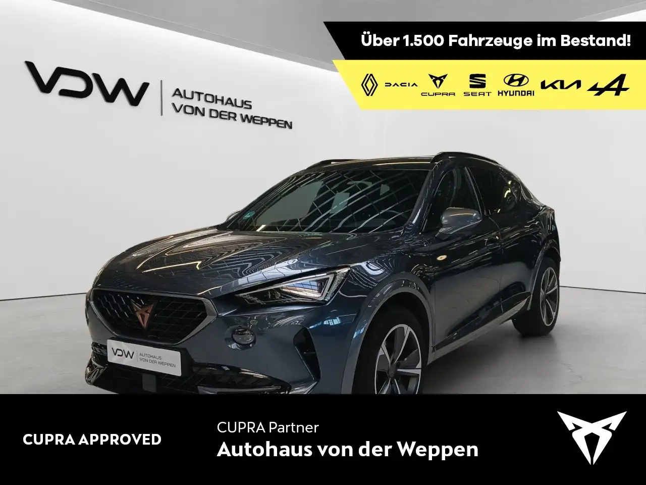 CUPRA Formentor 2.0 TSI 4Drive Matrix LED Leder Paket Klima Navi — photo 1 of 15