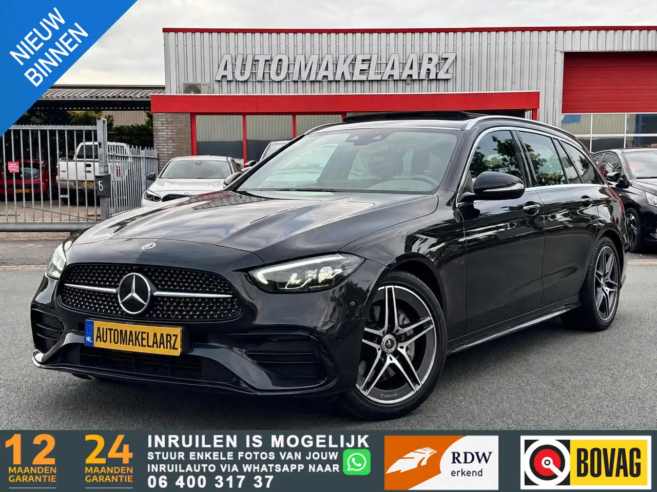 Mercedes-Benz C 180 AMG Line PANO TREKHAAK — photo 1 of 28