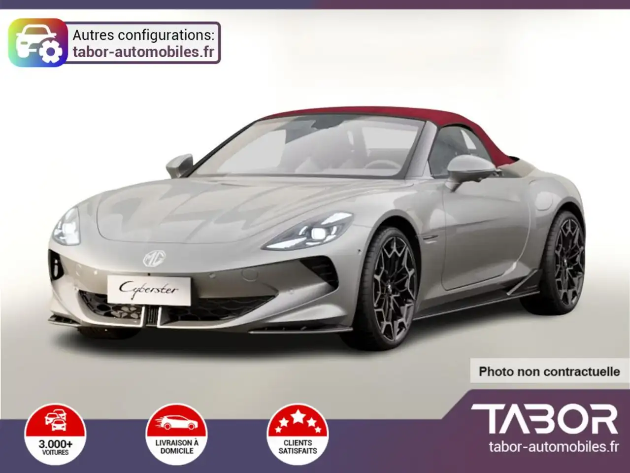 MG Cyberster 340 ch 77kWh ACC Bose cam360 19p — photo 1 of 10