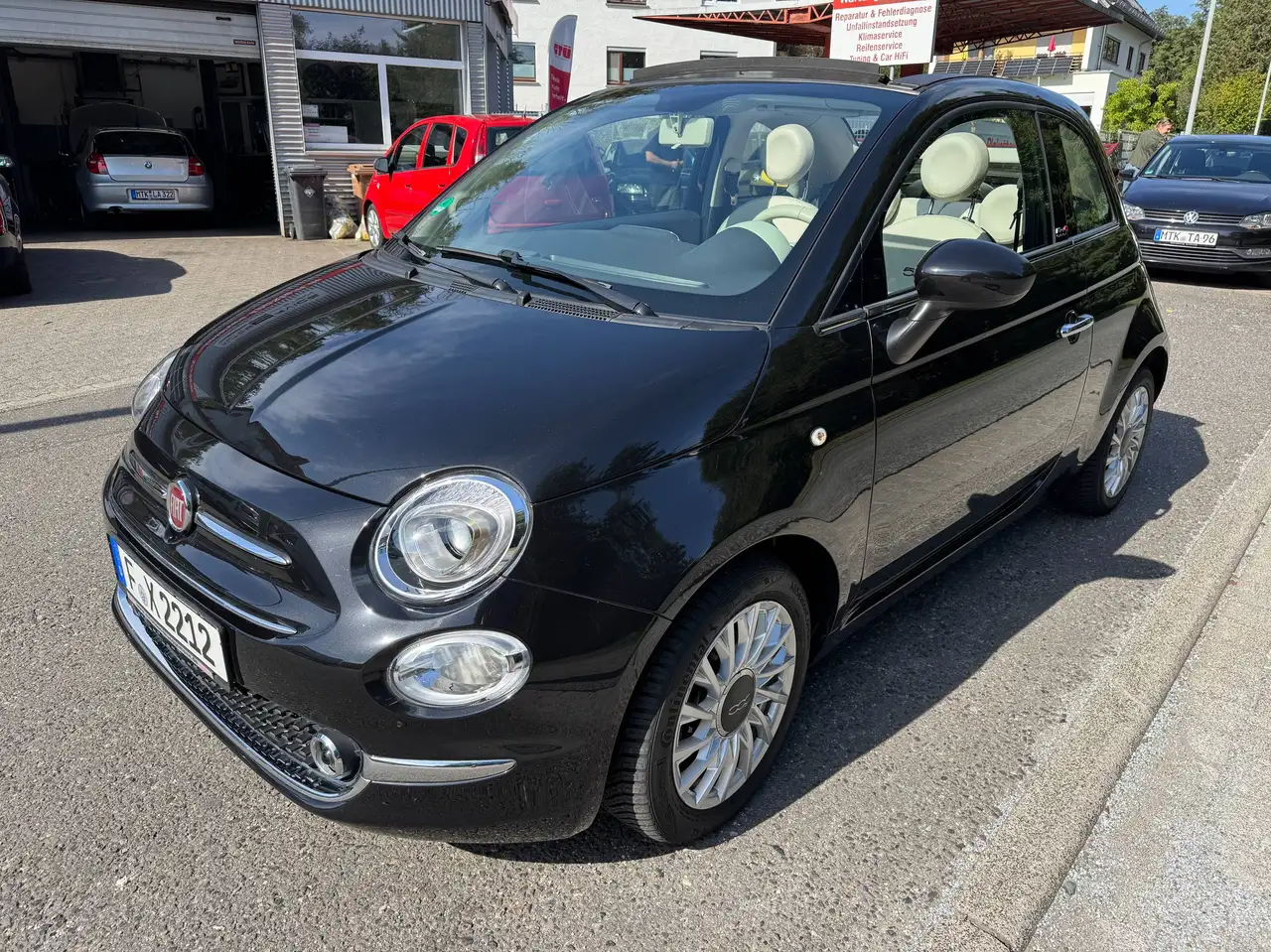 Fiat 500 C Lounge 77KW 1.Hd Scheckheft Tuv 6/27 Navi PDC — photo 1 of 19