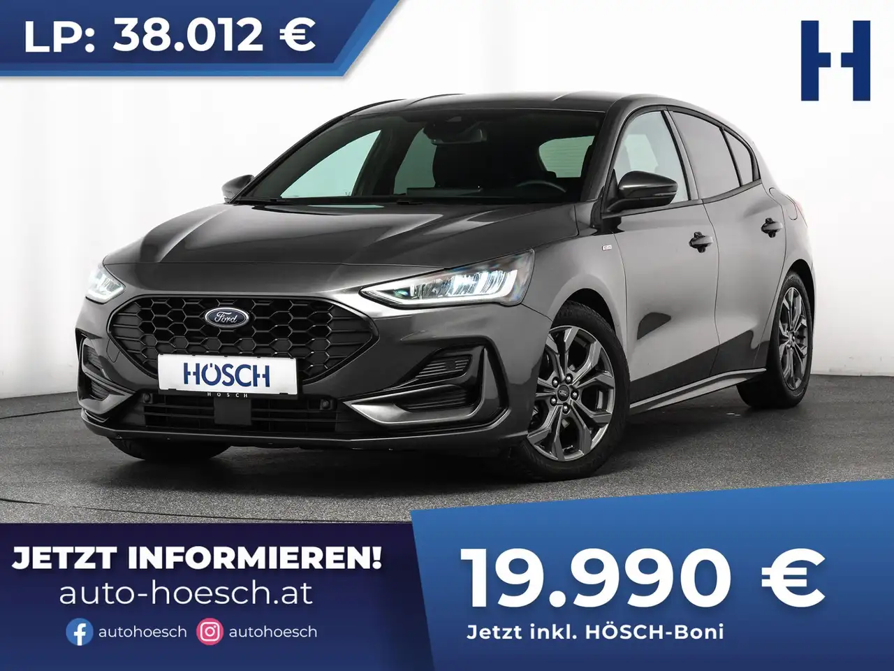Ford Focus 1,5 EcoBlue ST-Line Aut. ACC KAMERA TOP ANGEBOT — photo 1 of 39