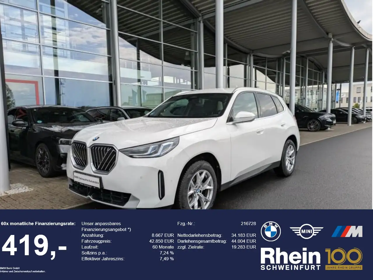BMW X3 20d xDrive AHK. H&K. elk. Sitzve. Park.Ass. — photo 1 of 14