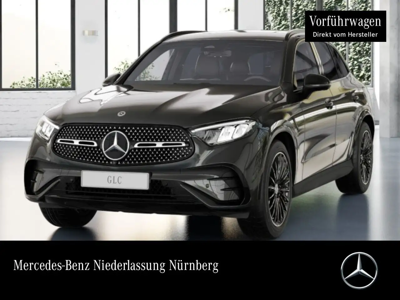 Mercedes-Benz GLC 200 4M AMG+NIGHT+360+LED+TOTW+KEYLESS+9G — photo 1 of 20