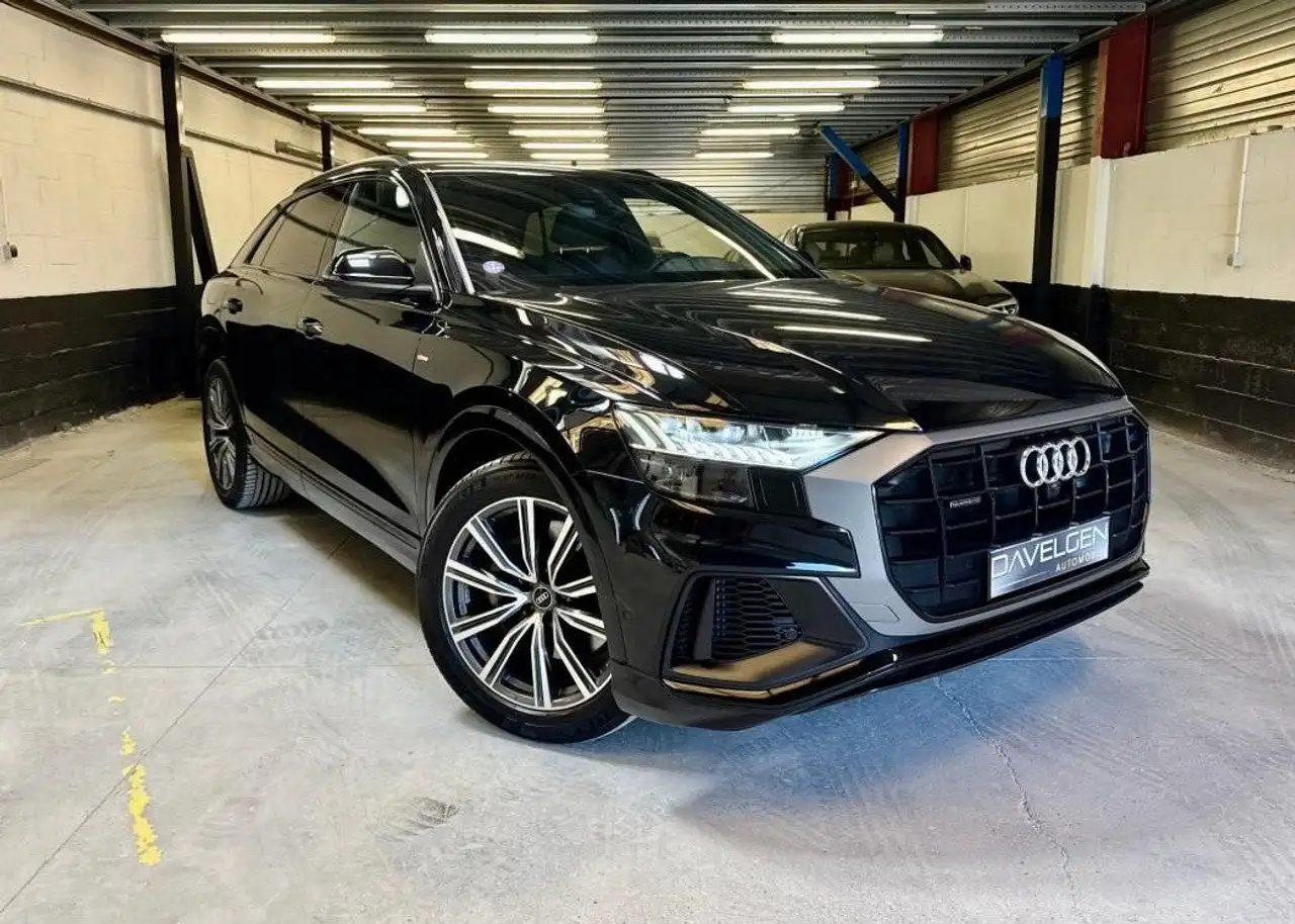Audi Q8 55 TFSI e Hybrid PHEV 381 ch Quattro S line Tiptronic 8 1e main origine FR — photo 1 of 40