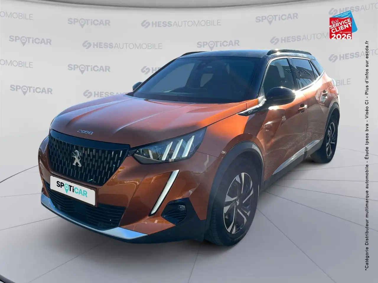 Peugeot 2008 1.2 PureTech 130ch S\u0026S GT Line EAT8 7cv — photo 1 of 20