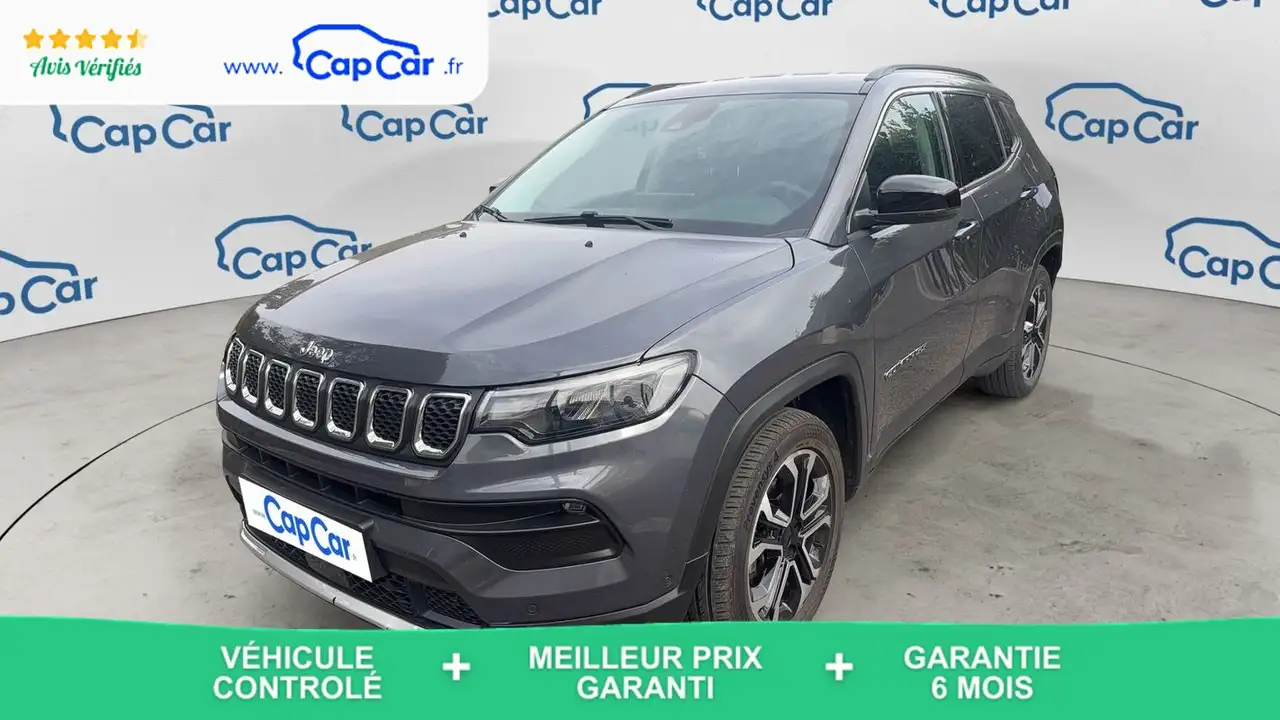 Jeep Compass 1.5 Turbo 130 e-Hybrid 2WD DCT7 Limited - Première main Automatique — photo 1 of 29