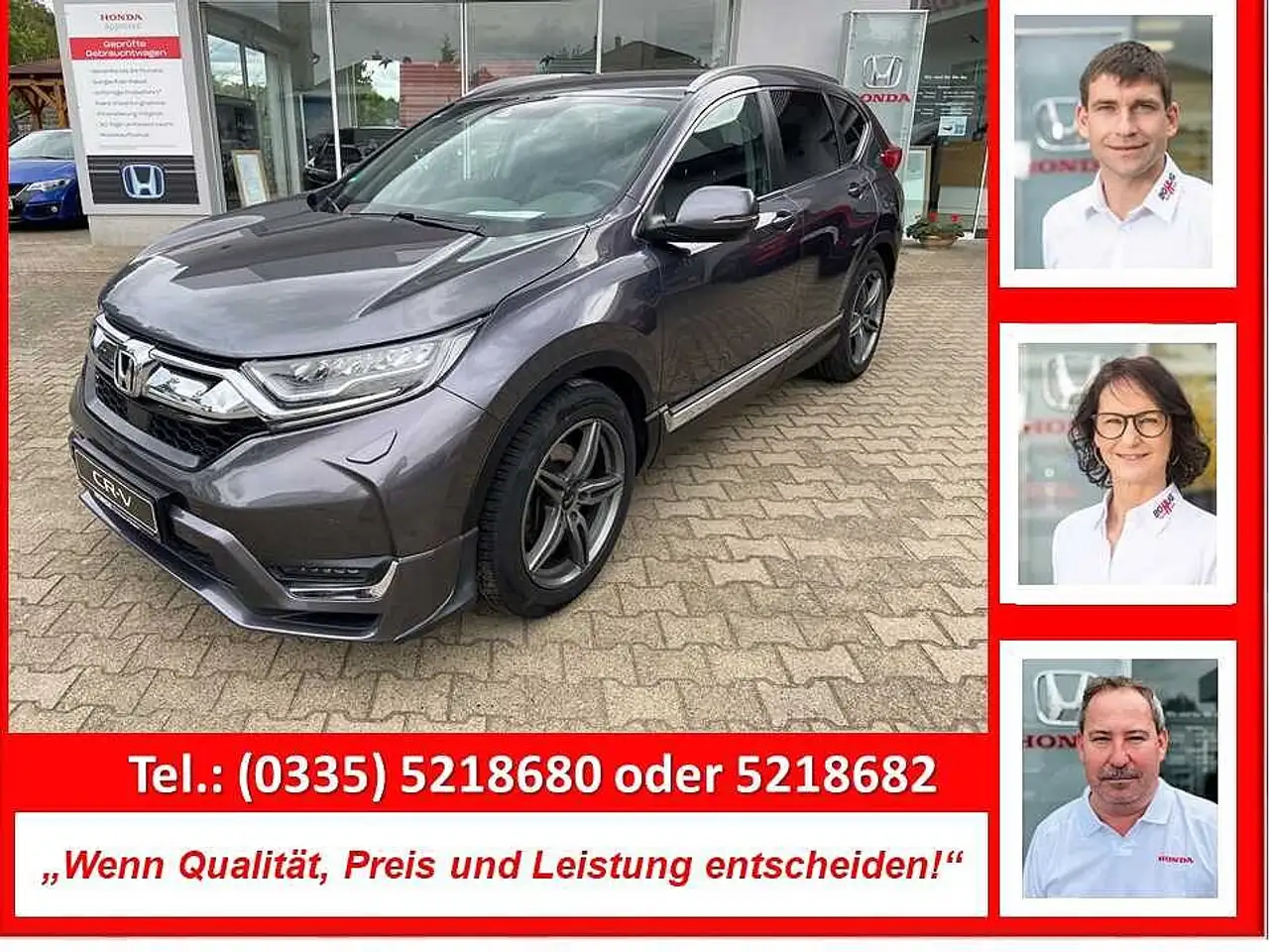 Honda CR-V 1.5 Turbo 4WD Lifestyle / AHK / 19-Zoll — photo 1 of 9