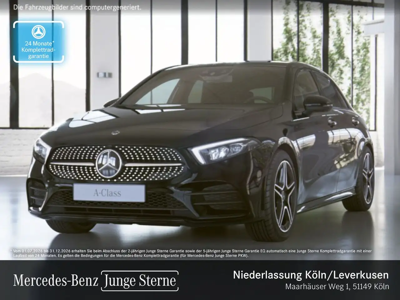Mercedes-Benz A 250 e AMG+NIGHT+360°+LED+KEYLESS+8G — photo 1 of 15