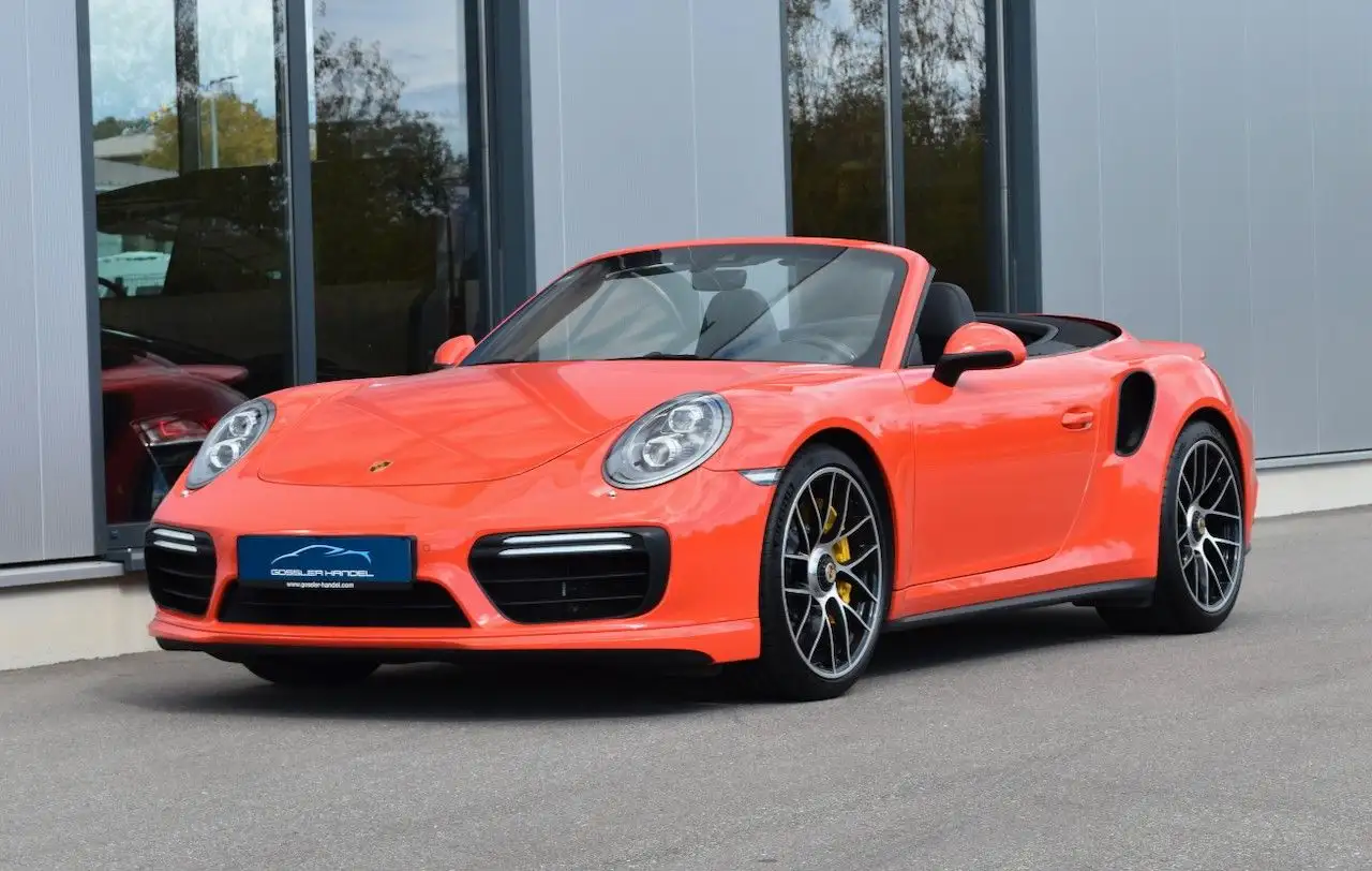 Porsche 991 911 TURBO S CABRIOLET CHRONO KAMERA SITZLÜFTUNG — photo 1 of 22