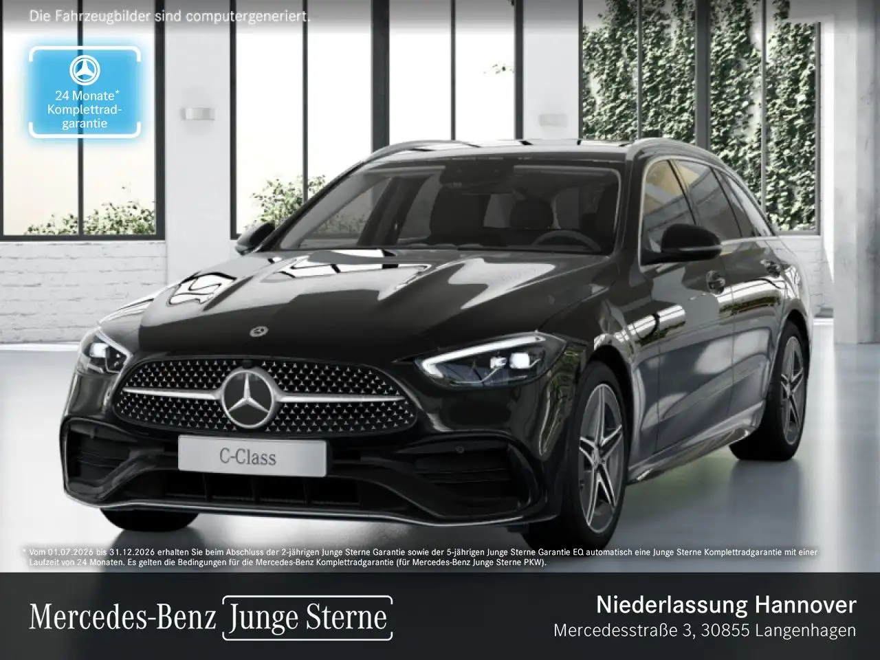 Mercedes-Benz C 300 e T AMG+LED+BURMESTER+KAMERA+KEYLESS+9G — photo 1 of 23