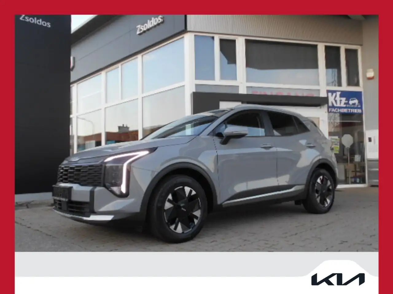 Kia Sportage 1,6 TGDI Silber DCT — photo 1 of 15