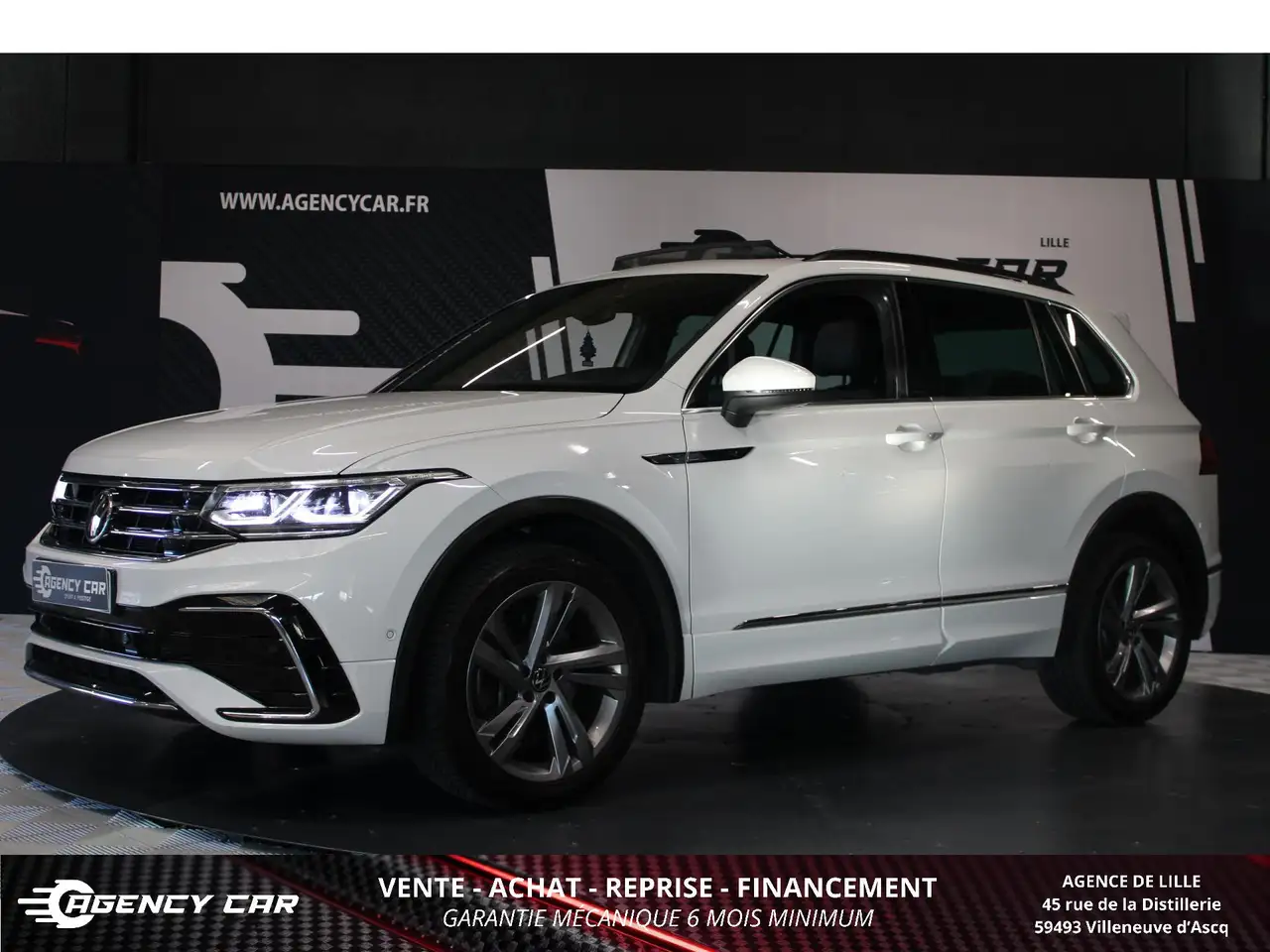 Volkswagen Tiguan 2.0 TDI 200 DSG 7 R-Line 4Motion Toit Ouvrant ACC Carplay Vitual Entretien VW — photo 1 of 36