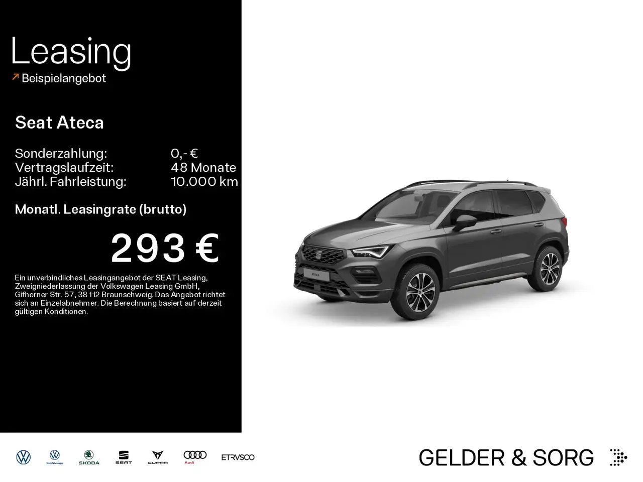 SEAT Ateca 1.5 TSI FR AHK*RFK*LED*Navigation*ACC — photo 1 of 9