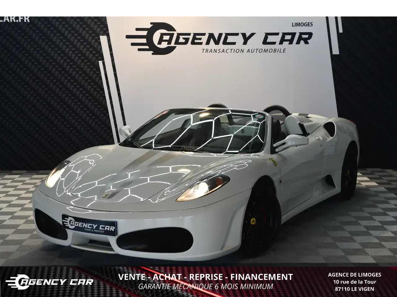 Ferrari F430 Spider - V8 490ch - 2005 - Mythique Cabriolet Italien — photo 1 of 40