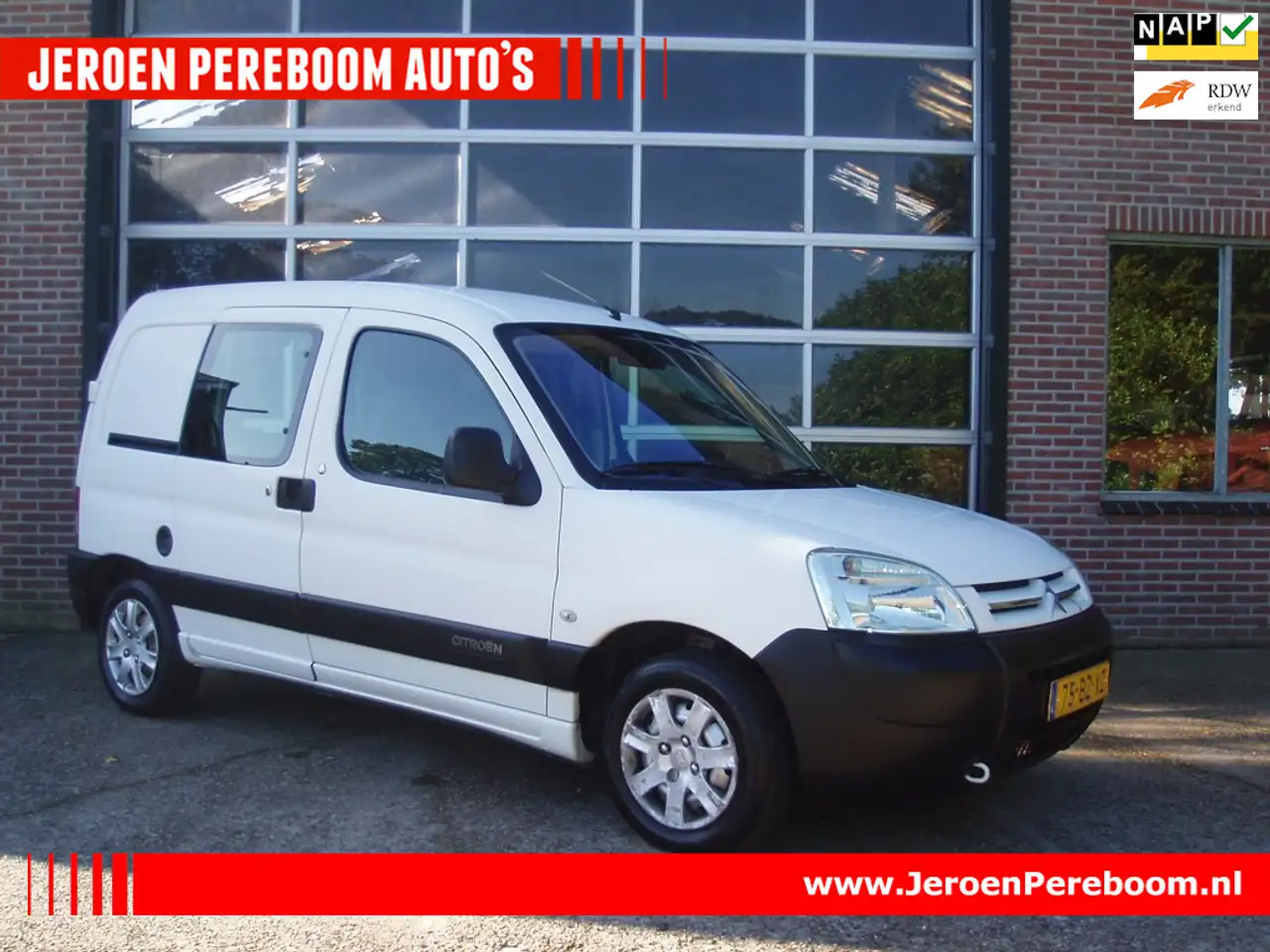 Citroen Berlingo 1.4i Commerce, zijschuifdeur met ruit, BENZINE MOT — photo 1 of 13