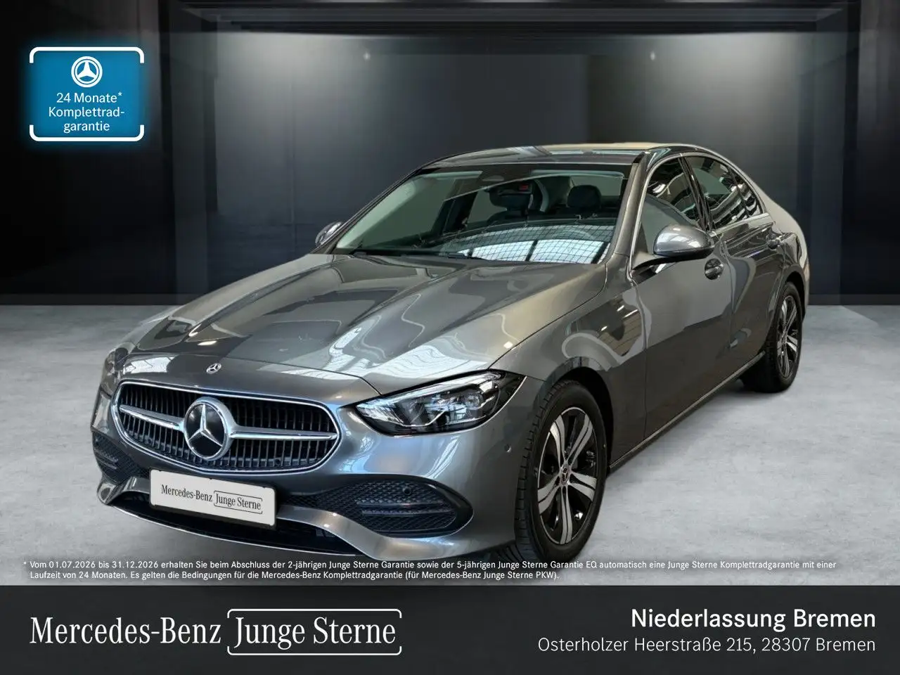 Mercedes-Benz C 180 AVANTG+LED+KAMERA+TOTW+KEYLESS+9G — photo 1 of 15