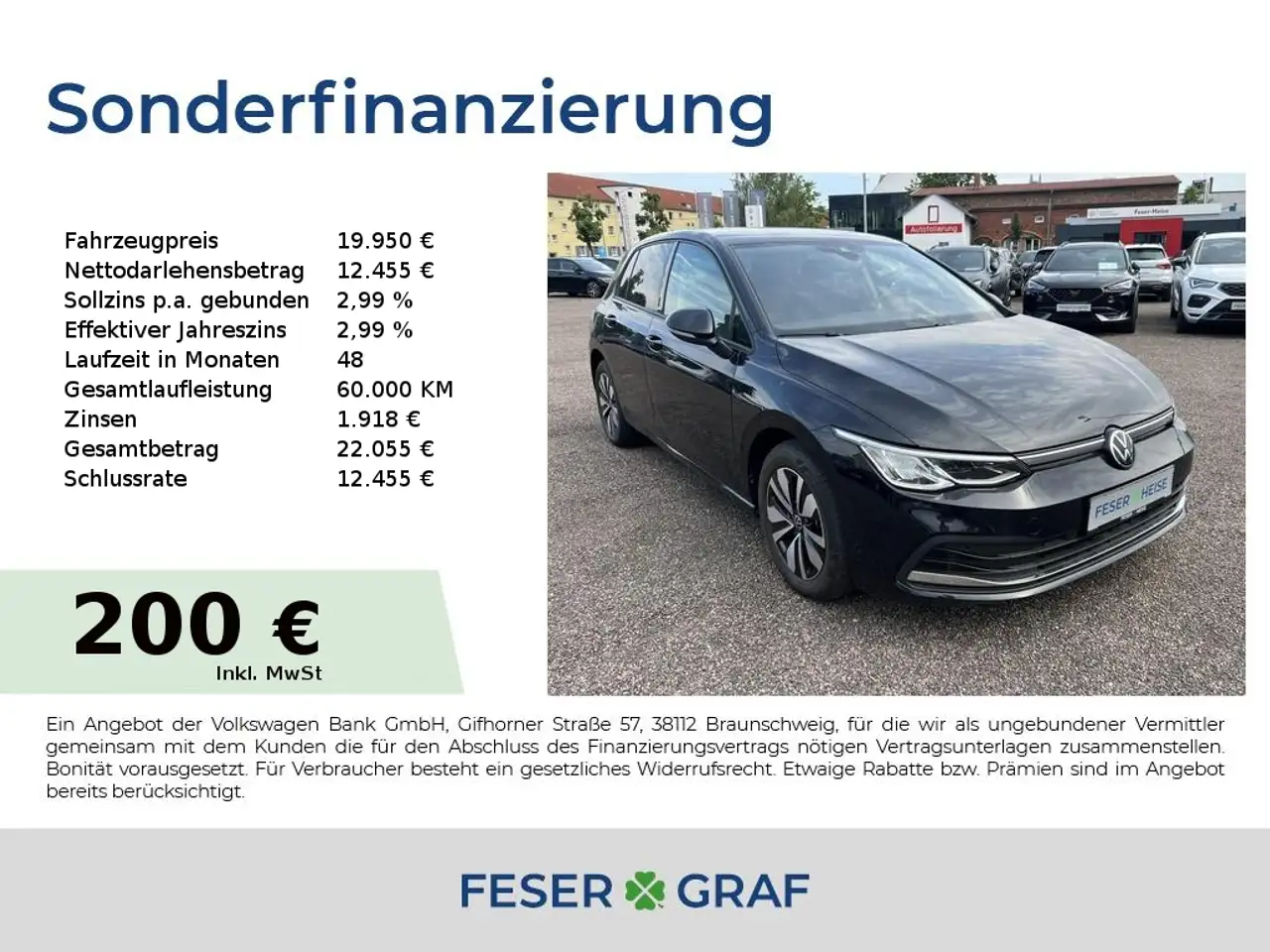 Volkswagen Golf MOVE 2.0 TDI DSG/LED/Sitz.-Lenkradhzg. — photo 1 of 20