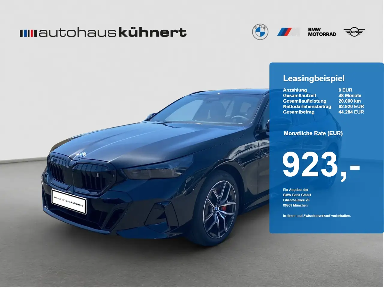 BMW i5 xDrive40 Touring M-Sport Elektro UPE 98.500,- — photo 1 of 19