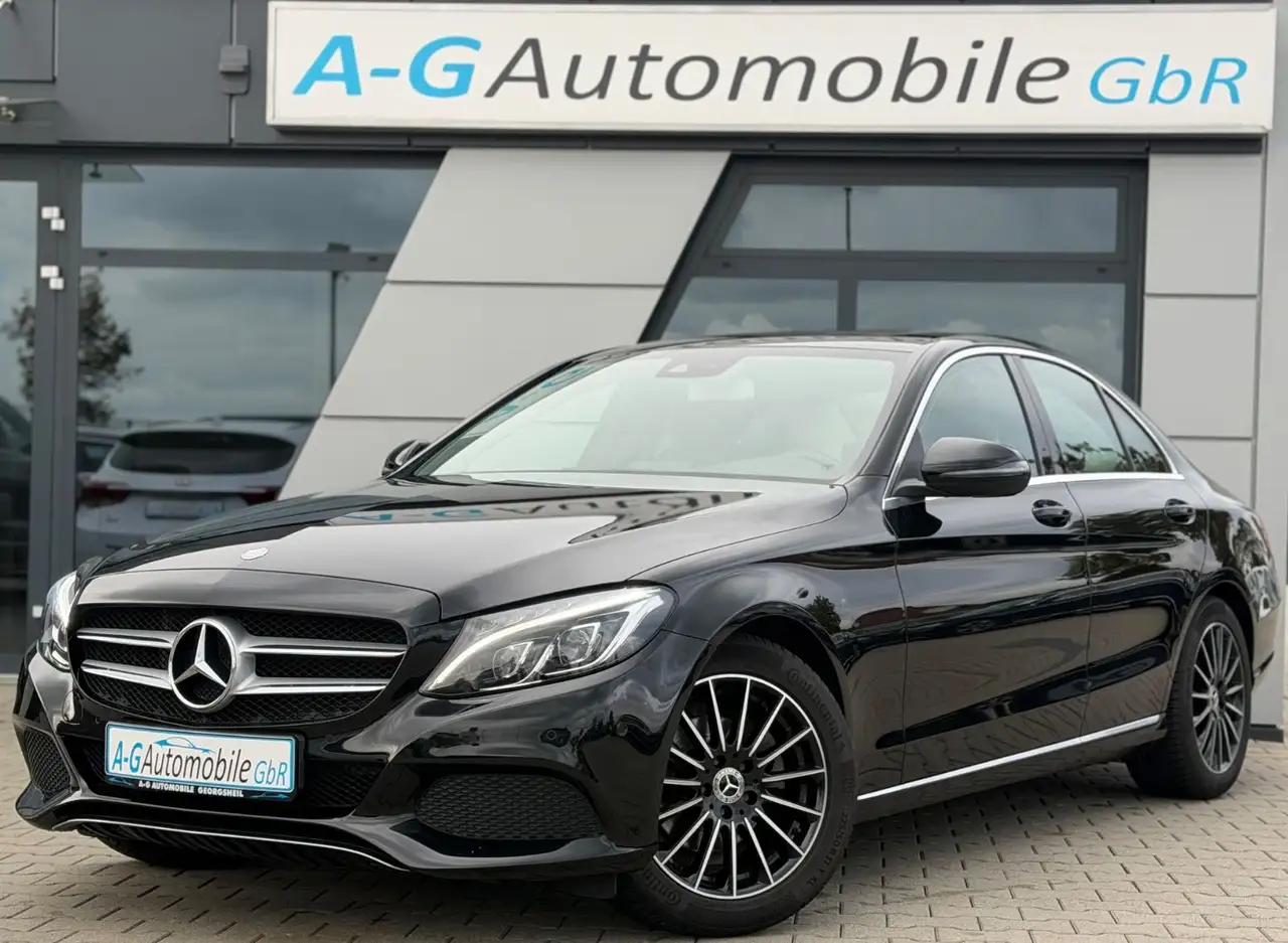 Mercedes-Benz C 200 d Limousine BlueTec Schiebedach LED AHK — photo 1 of 28
