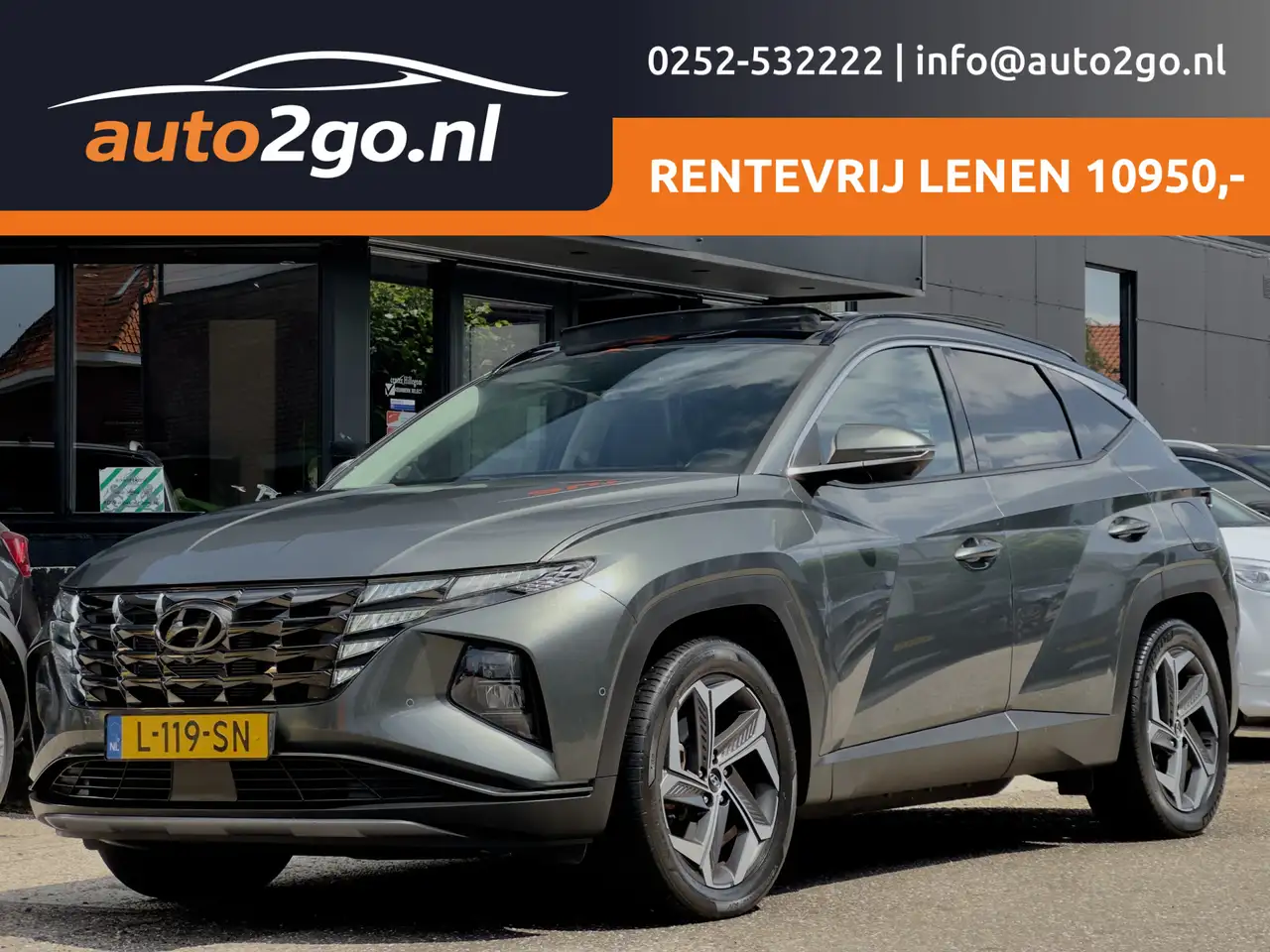 Hyundai TUCSON 1.6 T-GDI 4WD ACTIE! BETAAL NU 50% 11450 DE REST I — photo 1 of 40