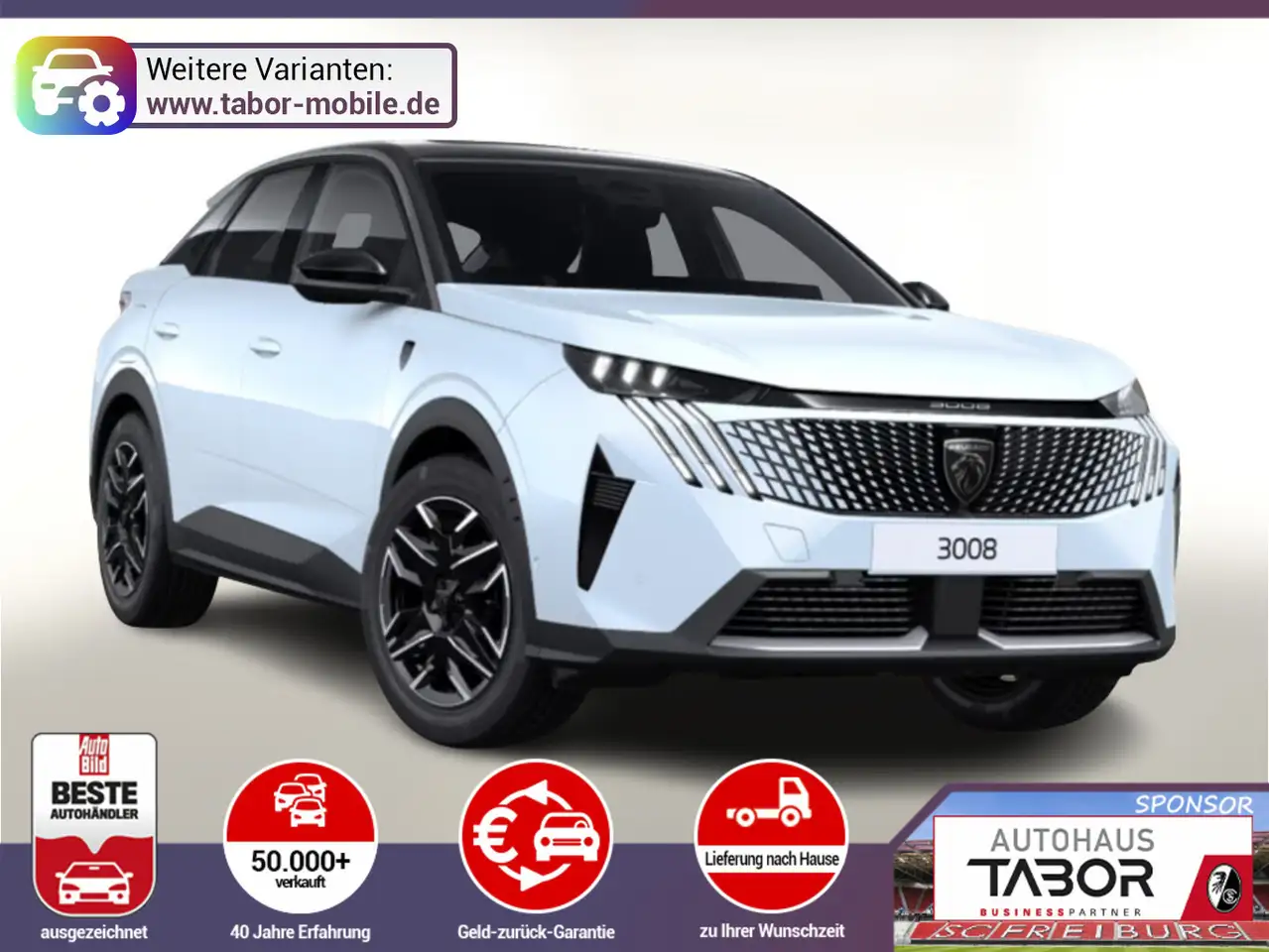 Peugeot 3008 GT Exclusive KomfortP Nav 360° ACC UVP-36%* — photo 1 of 15