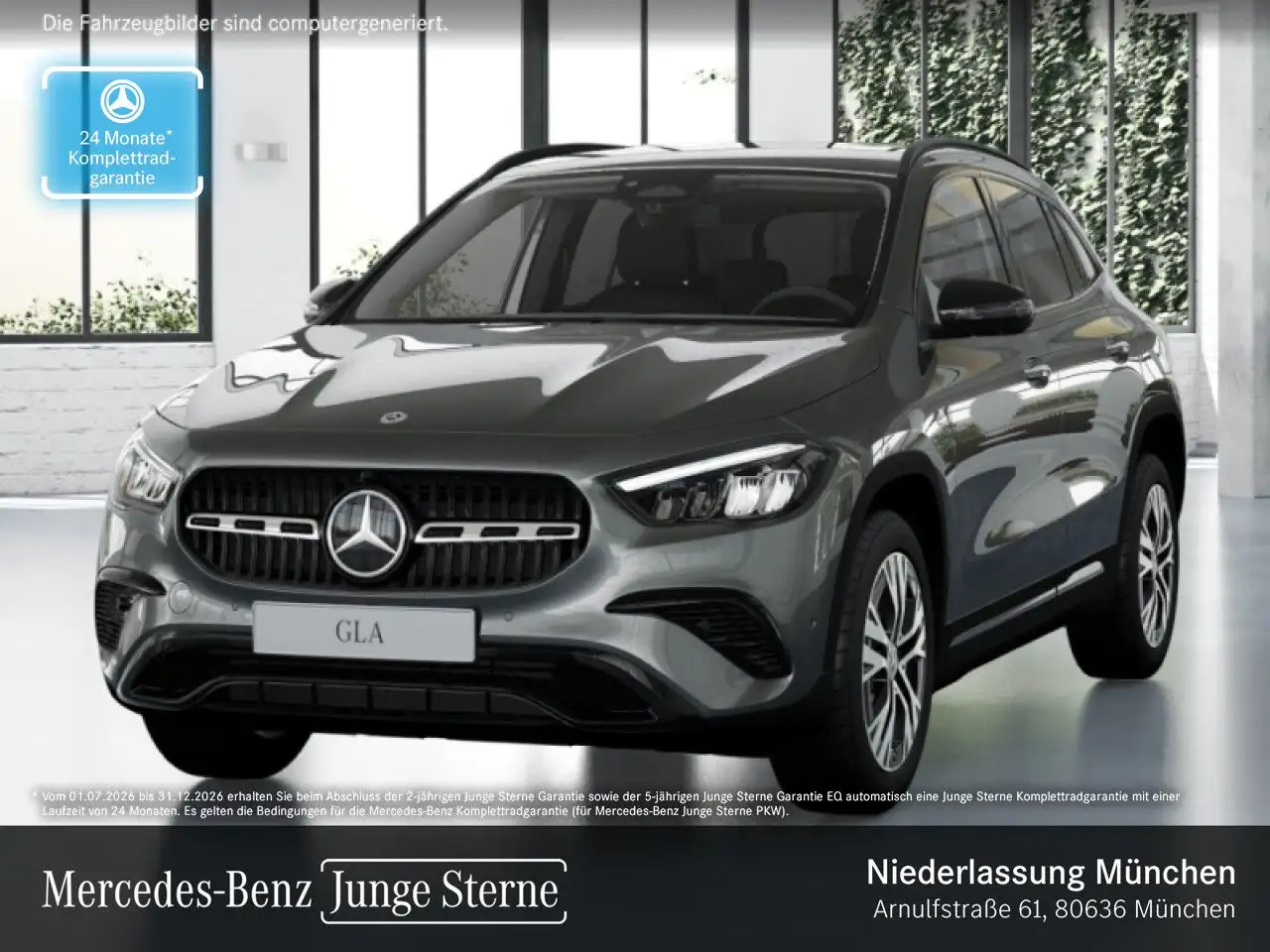 Mercedes-Benz GLA 250 e PROGRESSIVE+NIGHT+360°+AHK+LED+TOTW+8G — photo 1 of 23