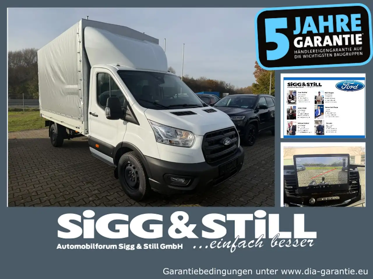 Ford Transit Pritsche + Plane 350 L3 2.0 ALU-PLANEN-AUF — photo 1 of 18