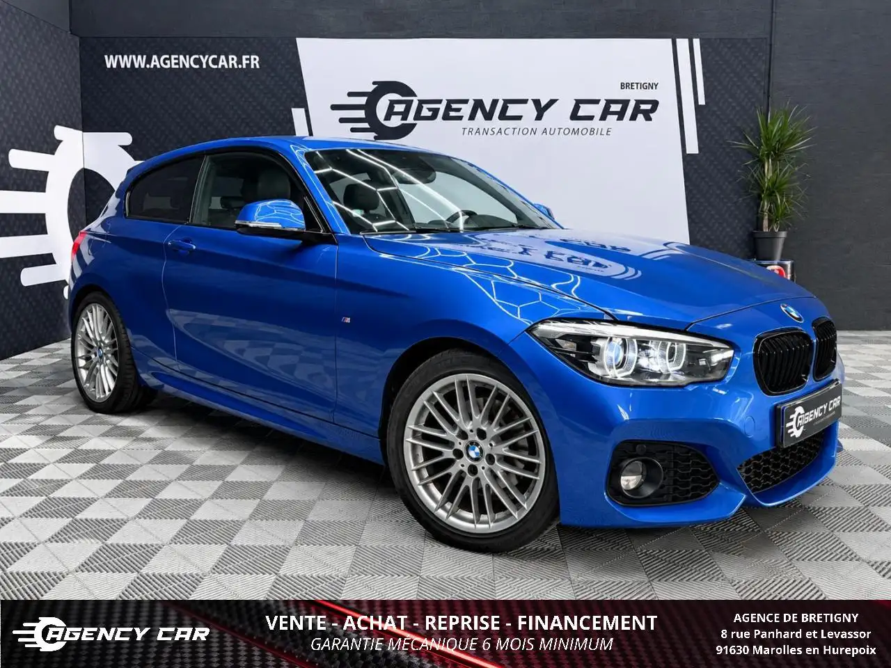BMW 118 118i - F21 - BVA - M Sport - Bleu Estoril — photo 1 of 32
