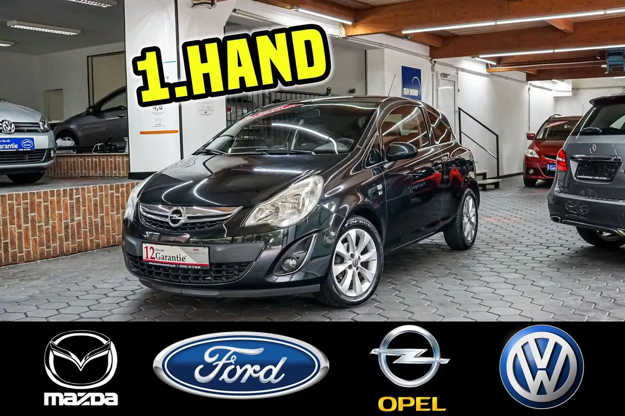 Opel Corsa D 1.Hand TÜV 8/27 Allwetterreifen Garantie — photo 1 of 15