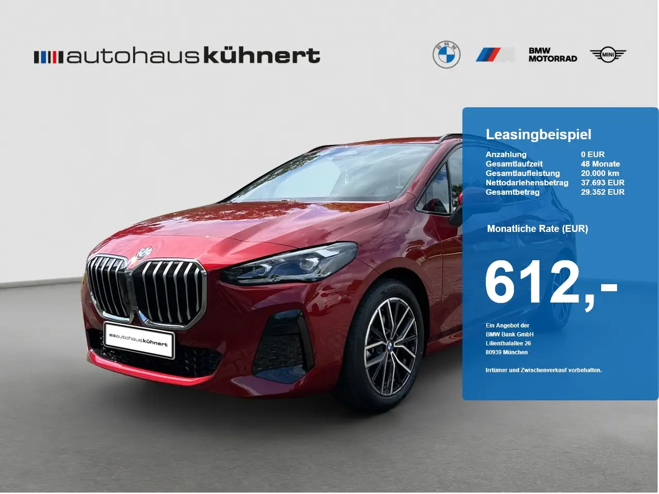 BMW 218 218d Active Tourer M-Sport UPE 56.000 EUR M-Sport — photo 1 of 15