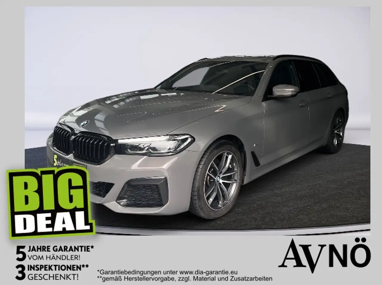 BMW 520 d xDrive Touring M-Sport 2xKlima AHK AUT LED — photo 1 of 26