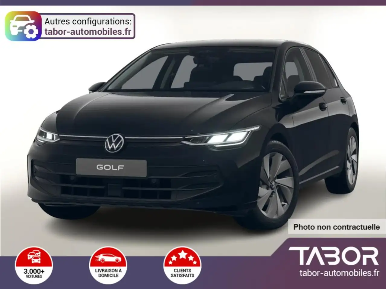 Volkswagen Golf 8 eTSI ParkA+ Cam Sièges ch 17P — photo 1 of 10