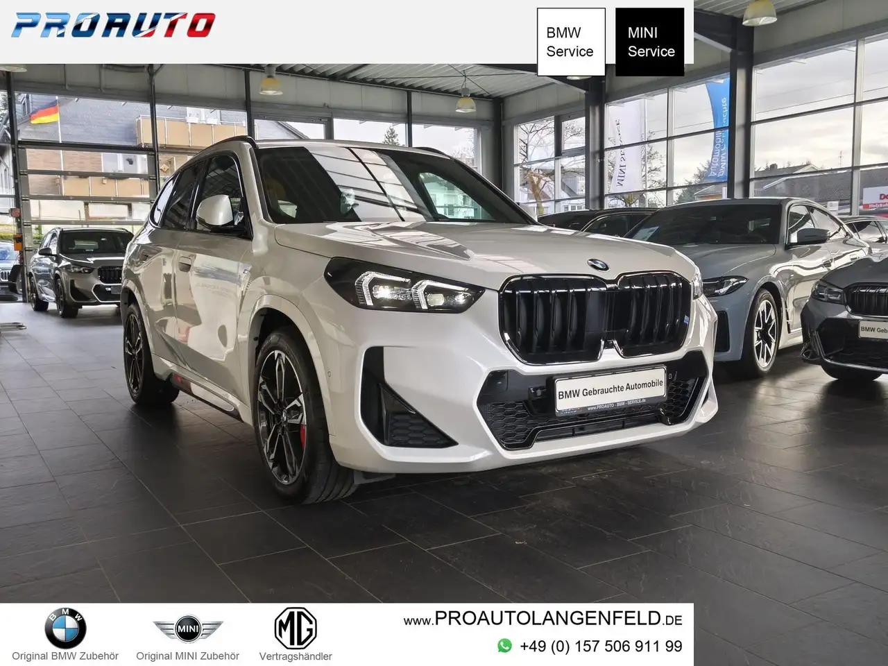 BMW X1 18i sDr. M Sport PRO AHK/Pano/M-Sitze/360°/HUD/19" — photo 1 of 17