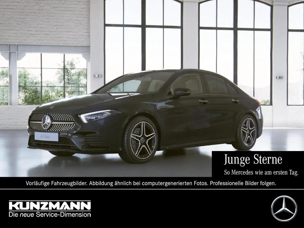 Mercedes-Benz A 200 Limousine AMG Night Distronic Panorama AHK — photo 1 of 9