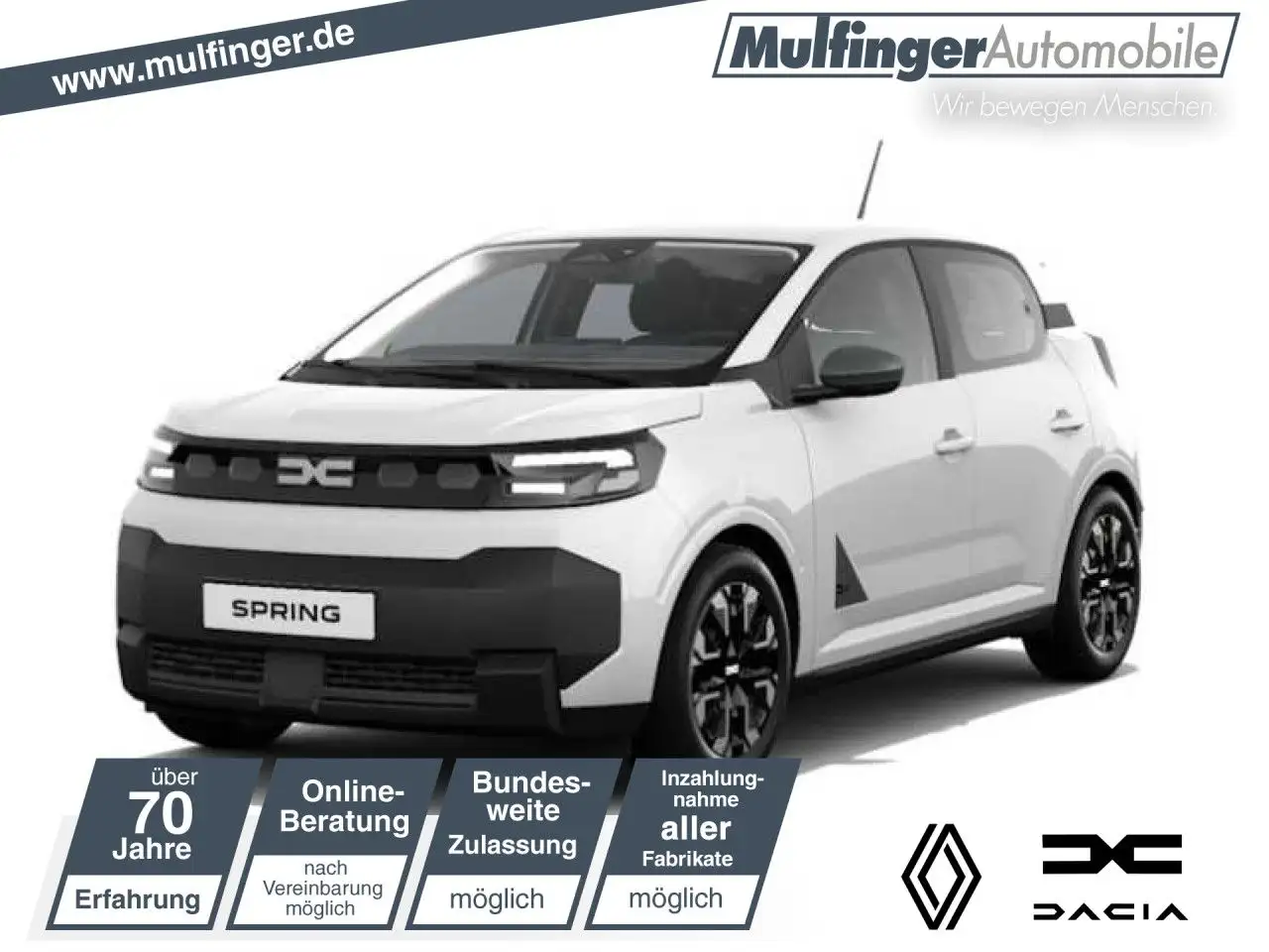 Dacia Spring ! NEUER ! JOURNEY ! SHZ ! CCS ! KEYLESS ! — photo 1 of 5