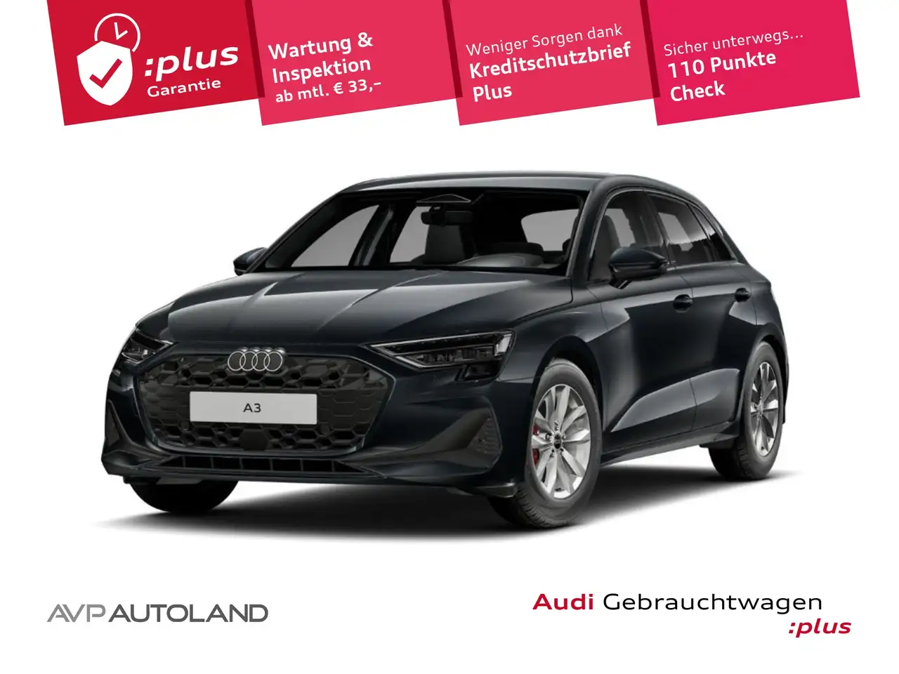 Audi A3 Sportback TDI S tronic | SITZH | NAVI | LED | — photo 1 of 11