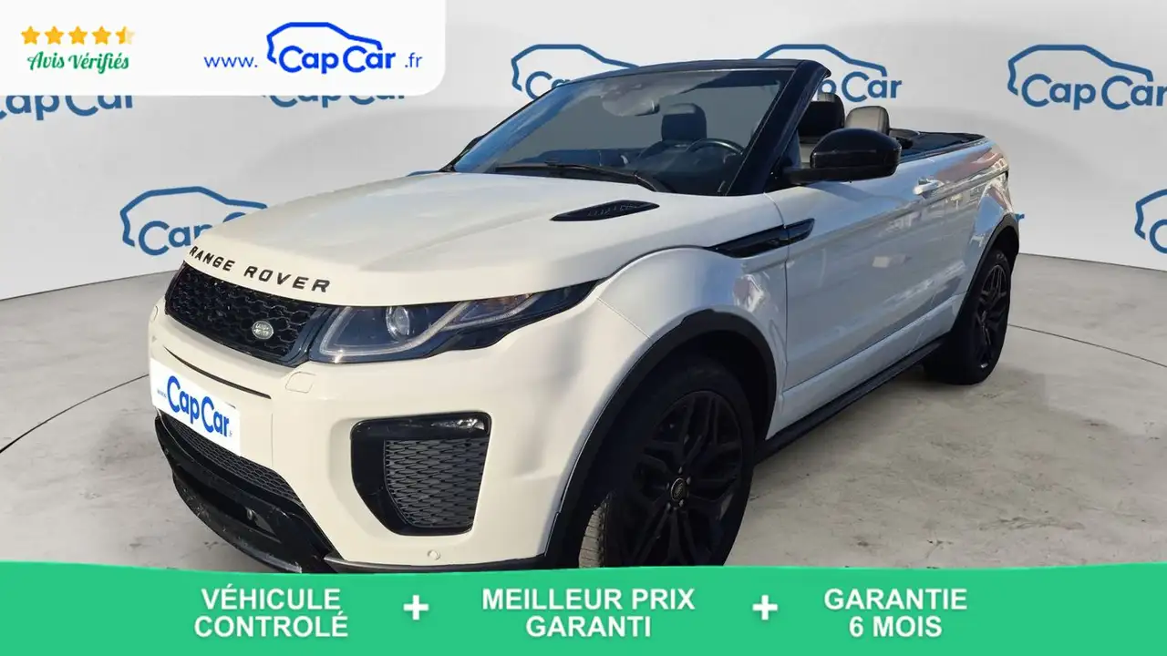 Land Rover Range Rover Evoque Cabriolet 2.0 TD4 150 4WD BVA9 HSE Dynamic — photo 1 of 29
