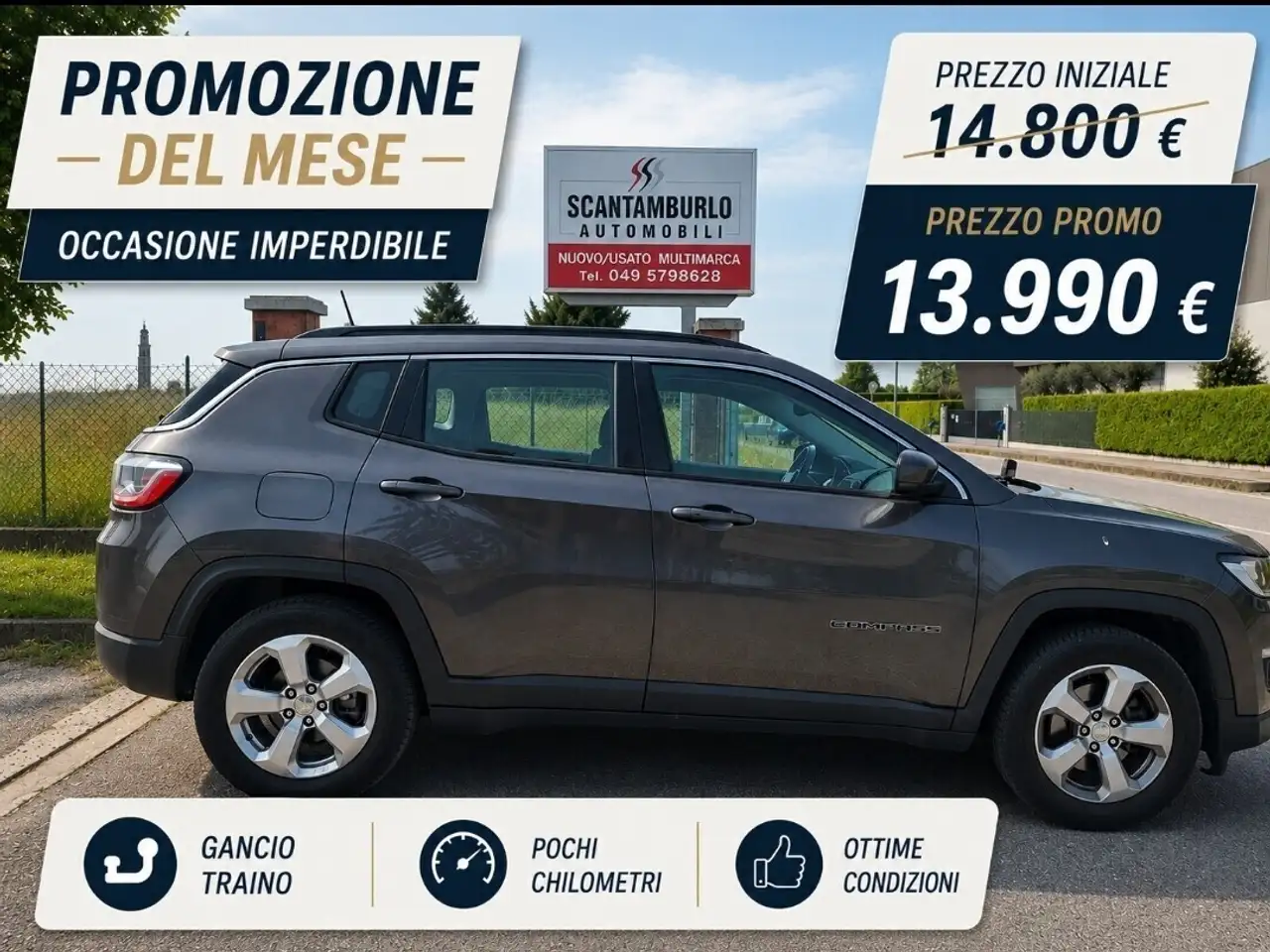 Jeep Compass Compass 1.6 Multijet II 2WD Longitude — photo 1 of 15