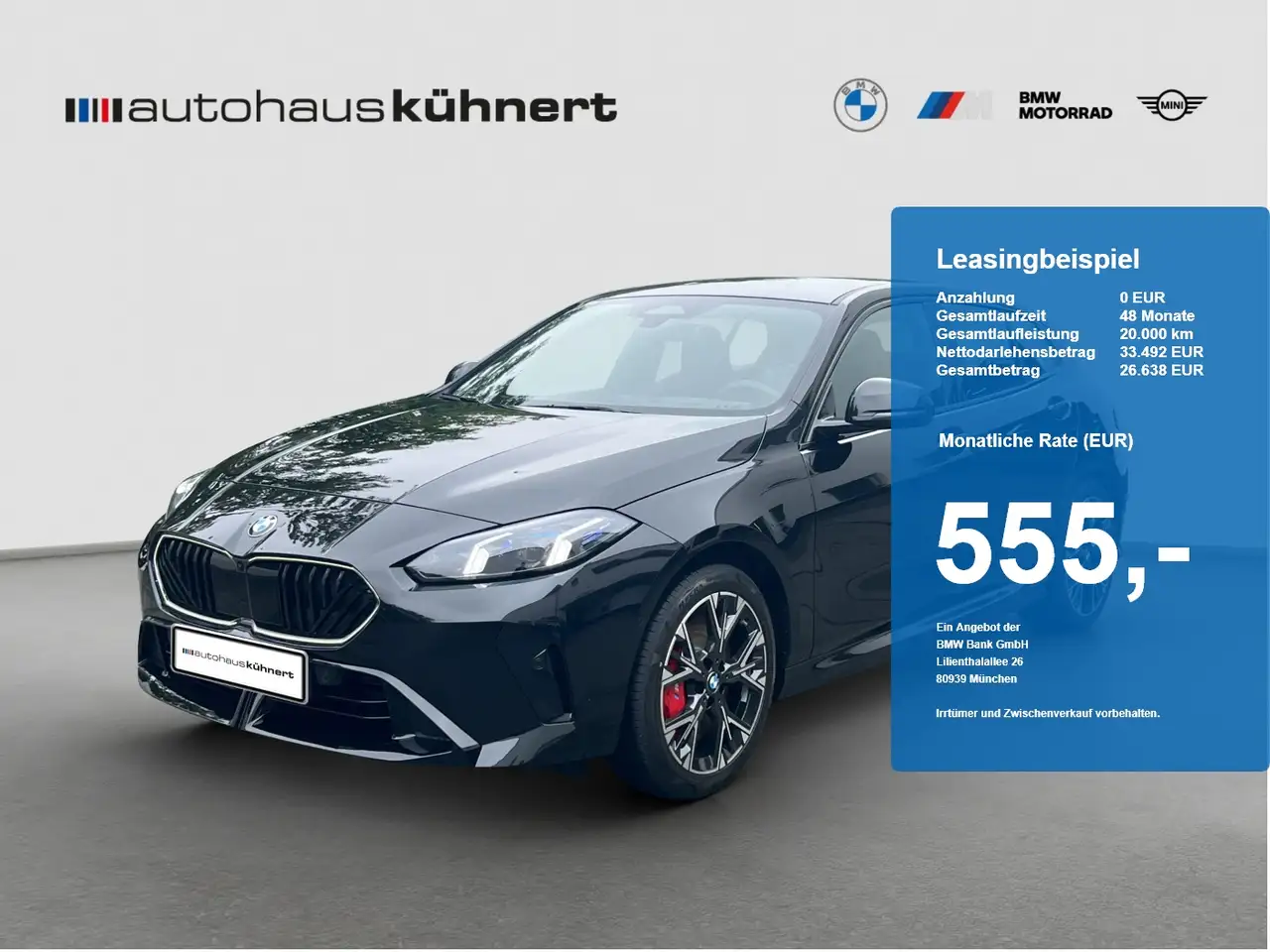 BMW 118 d UPE 51.900,- € M Sport Pro ACC 360° AHK HUD — photo 1 of 15