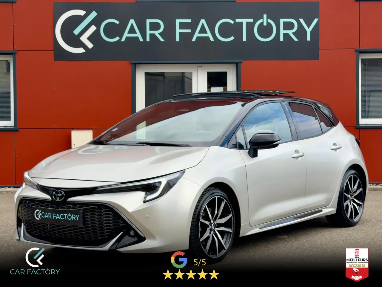 Toyota Corolla GR Sport 2.0 Hybrid 196 Pack Techno Toit ouvrant JBL Régulateur Adapt Caméra — photo 1 of 31