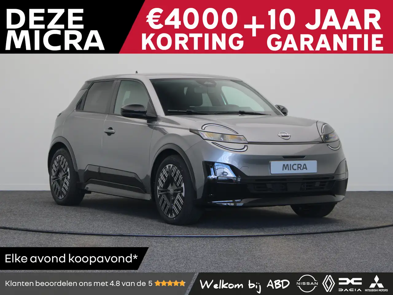 Nissan Micra Engage 40 kWh | Draadloze Apple Carplay® & Android — photo 1 of 39