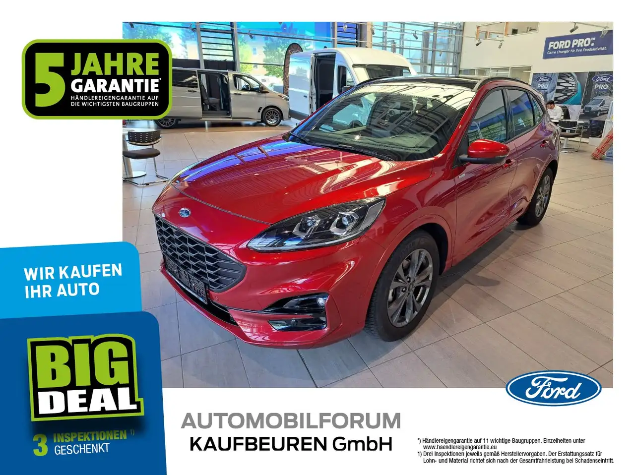 Ford Kuga 2.0 EcoBlue ST-Line X LED Navi Pano ACC AHK — photo 1 of 29