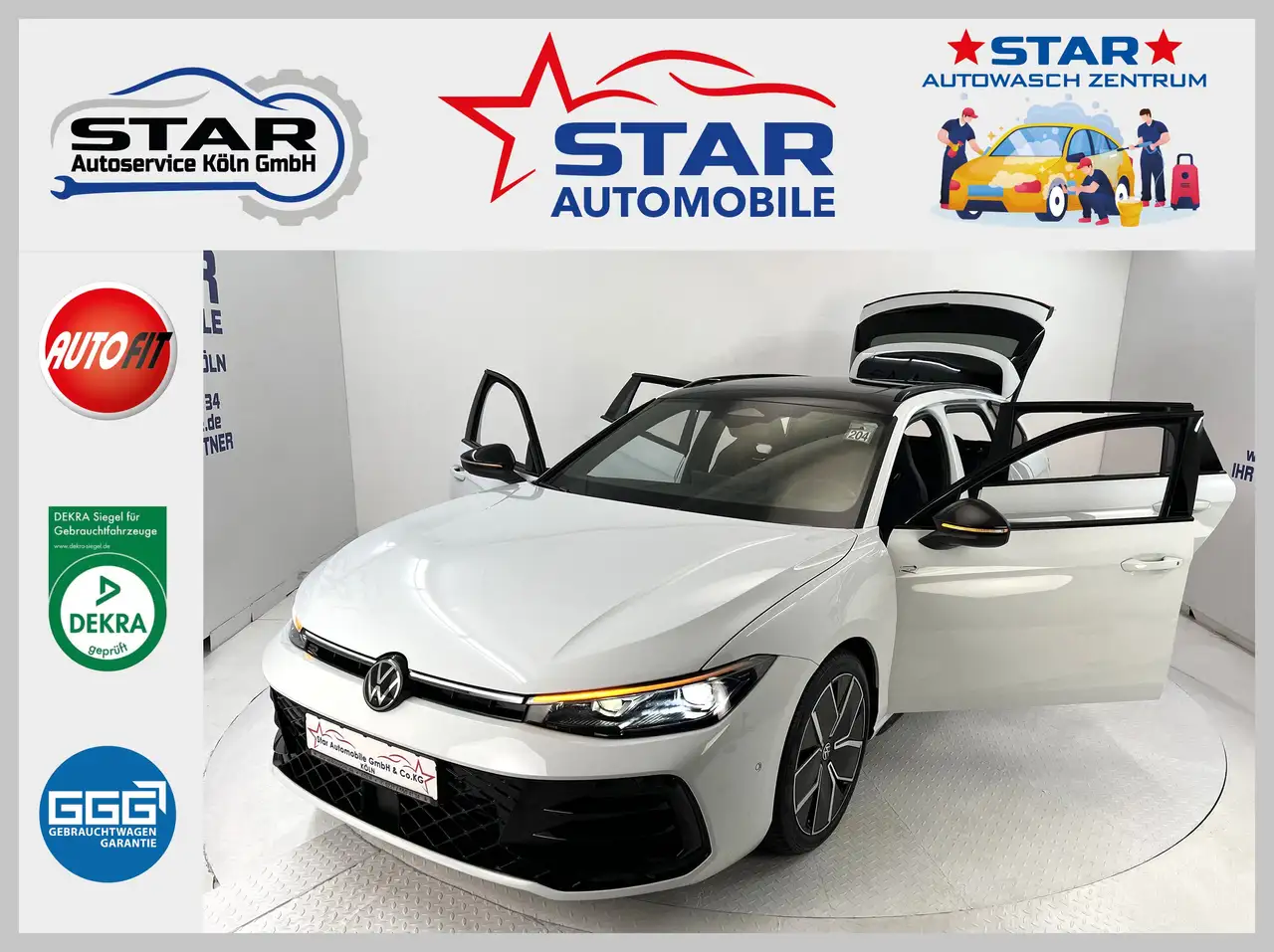 Volkswagen Passat Variant Passat 2.0 TDI 110 kW R-line DSG*Standheizung*LED* — photo 1 of 40