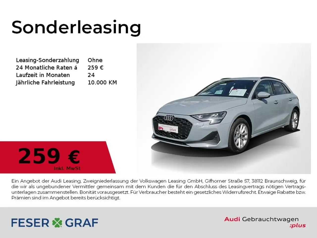 Audi A3 Sportback 35 TDI ACC CarPlay Navi RüKa Sitzh. — photo 1 of 15