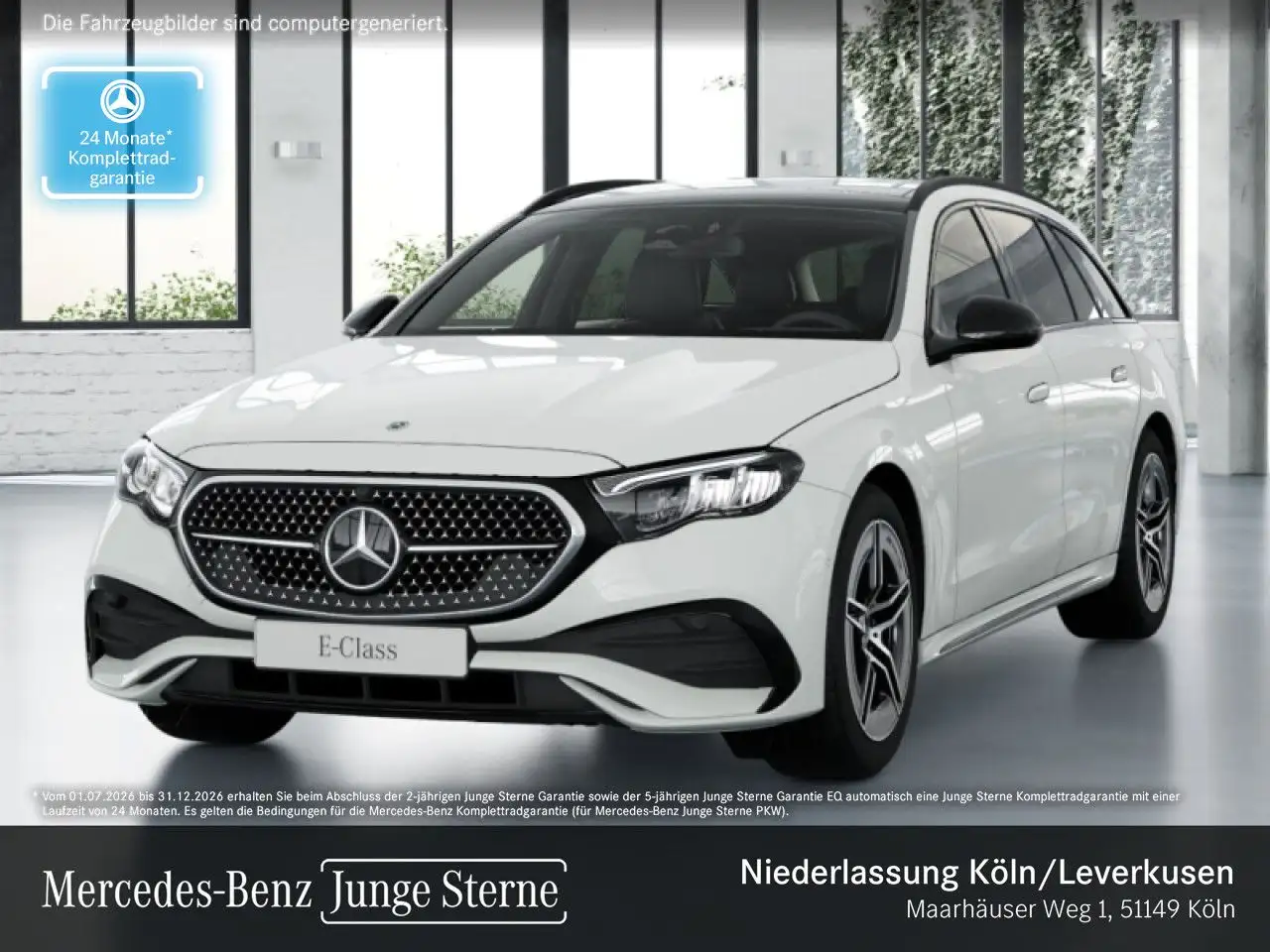 Mercedes-Benz E 220 d T 4M AMG Pano LED AHK Night Kamera PTS 9G — photo 1 of 22