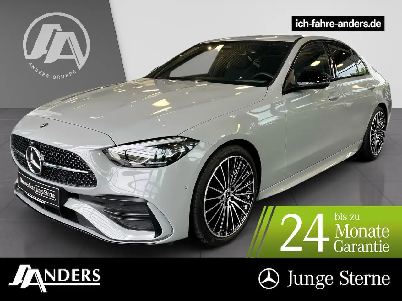 Mercedes-Benz C 180 AMG Adv.+Distr.+LED+Navi+Night+W-Paket+SHZ — photo 1 of 15