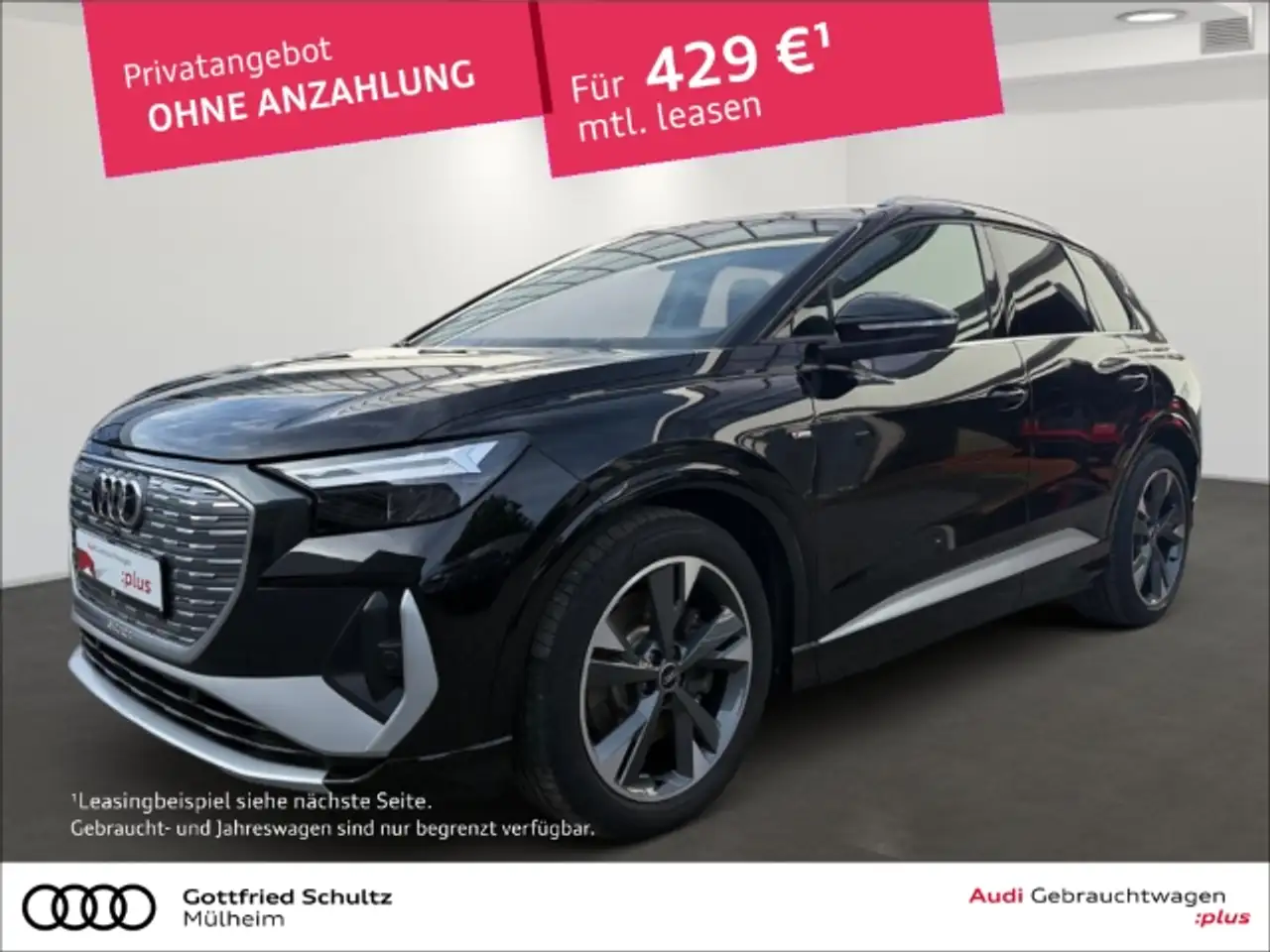 Audi Q4 e-tron e-tron 40 DAB S-LINE NAVI VIRTUAL EPH ELEKTR. HECK — photo 1 of 14