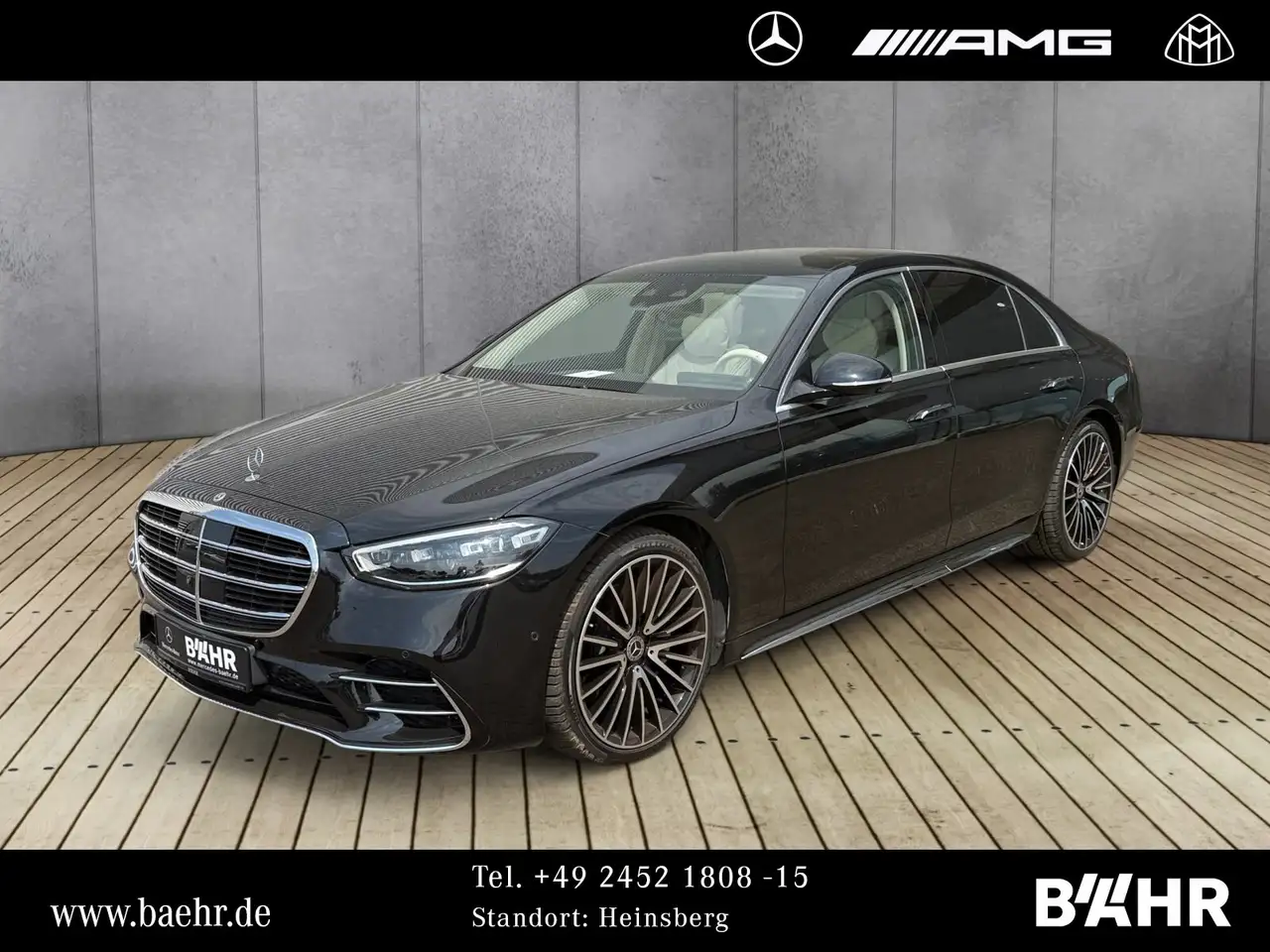 Mercedes-Benz S 450 S 450 d 4M Lang AMG+Night/Pano/Burmester3D/360° — photo 1 of 25
