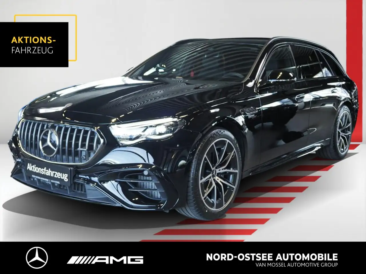 Mercedes-Benz E 53 AMG Hybr 4m+ T NIGHT-II PANO AHK 20-ZOLL — photo 1 of 20